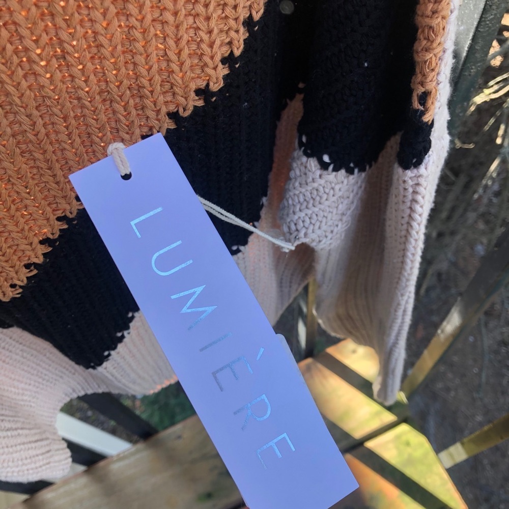 SOLD VICI Prospect Park Chevron Sweater - Picture 6 of 8